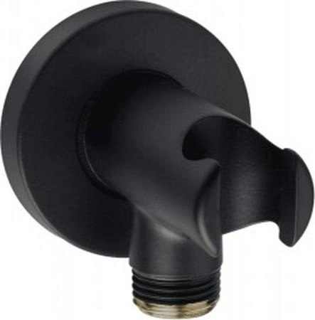 Держатель для душа Bossini C12000.073 с шланговым соединением, черный матовый