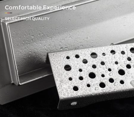 Душевой трап Gappo G86007-2 из нержавеющей стали 60 см