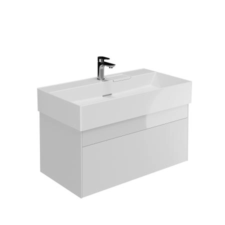 Тумба Kerama Marazzi LOGICA ЛОДЖИКА LOG.90.2\WHT подвесная 2 ящика 90 см, белоснежный