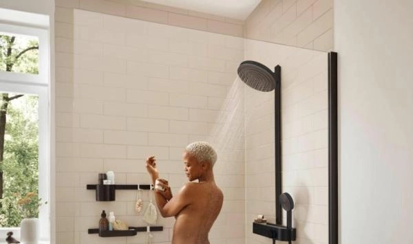 Душевая система Hansgrohe 24240670 Pulsify S для душа, термостат
