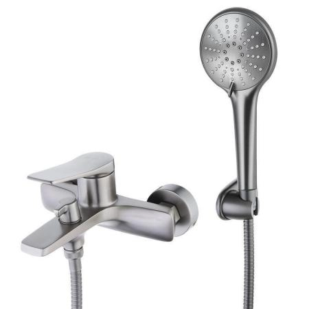 Смеситель Lemark Bronx LM3714GM для ванны , графит