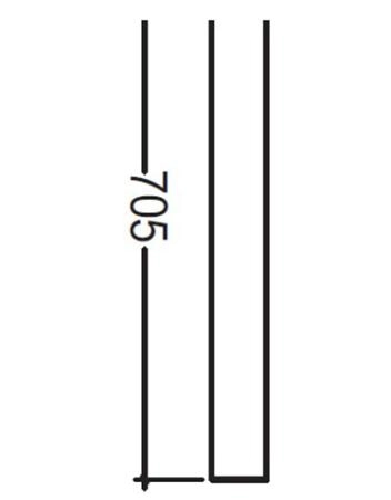 Раковина Jaquar Alive ALS-WHT-85601 71 см встраиваемая