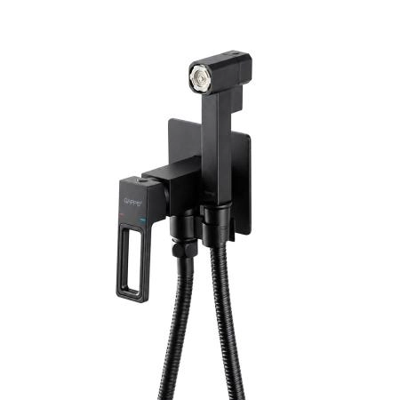 Гигиенический душ GAPPO G7217-16 со смесителем, черный