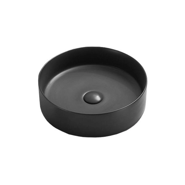 Раковина Vincea VBS-216MA, 394*394*115, накладная, цвет антрацит матовый фарфор