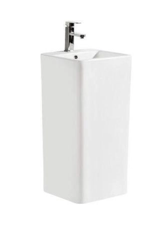 Раковина CeramaLux P7004L 41x41х83 см напольная