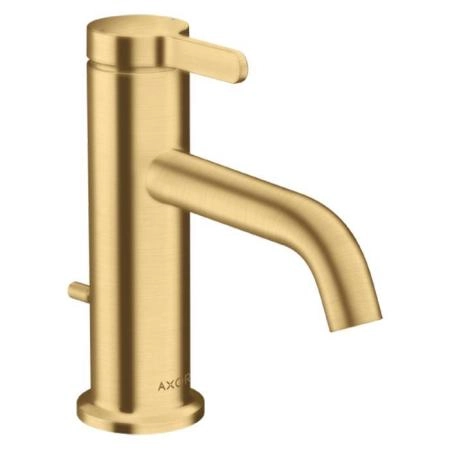Axor One Смеситель для раковины 70, на 1 отв., с донным клапаном, цвет: шлифованное золото