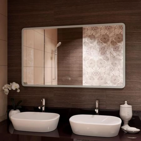 Зеркало Континент Demure medium 1200x700 ЗЛП293 с подсветкой