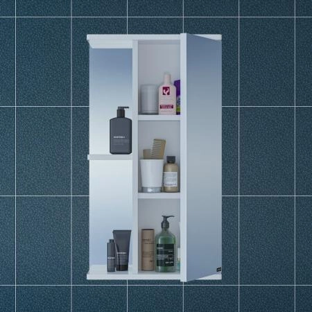 Зеркальный шкаф СаНта Ника 40, правый 101081