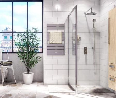 Душевой уголок WasserKraft Berkel 48P07 120x90 см, прямоугольник, распашная, универсальная