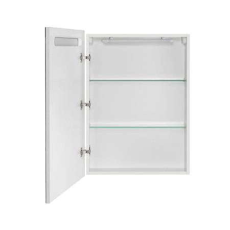 Roca Victoria Nord Зеркальный шкаф 60x81см, SX, с LED-подсветкой сверху, цвет: белый