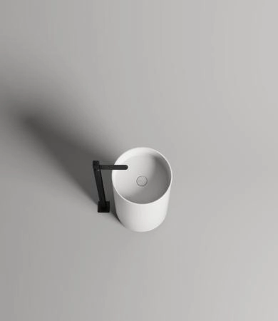 Раковина Salini ARMONIA 01 S-Sense глянцевая 45x45 130114G напольная без отв.смесителя