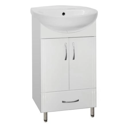 Тумба под раковину Style Line Эко Стандарт 50 напольная с дверками