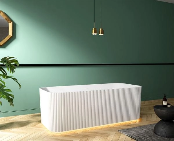 Акриловая ванна ABBER AB9363-1.7 отдельностоящая цвет белый