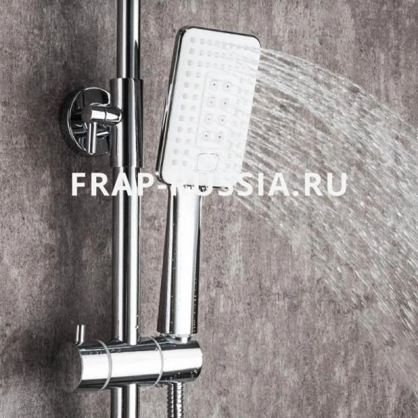 Душевая система Frap H58 F2458 для ванны,цвет белый хром