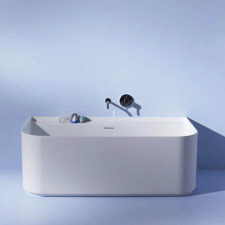 Laufen Sonar Ванна 1600x815х535мм, пристенная, с слив-переливом, материал: композит, цвет: белый (БЕЗ ОТВЕРСТИЙ для смесителя!)