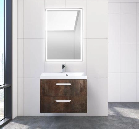 Тумба под раковину Belbagno AURORA Rovere Nebrasca Nature подвесная AURORA-700-2C-SO-RNN