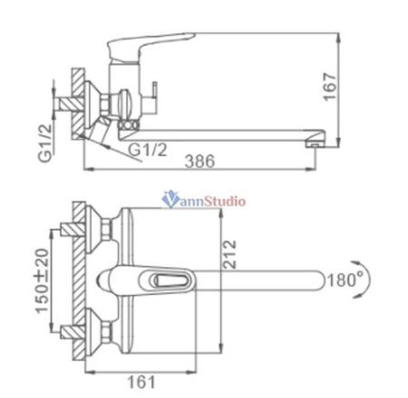 Смеситель для ванны Frap F2249-6 черный хром