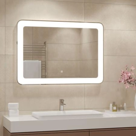 Зеркало Континент Velvette Led 1000x700 ЗЛП466 с подсветкой