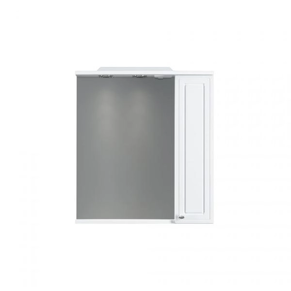 Зеркальный шкаф RedBlu by Damixa Palace One M41MPR0651WG белый глянцевый