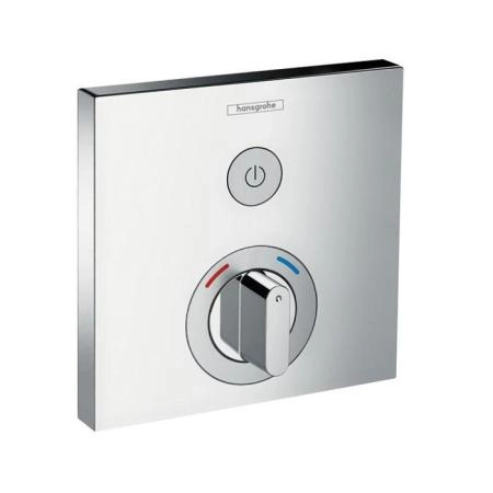 Hansgrohe Pura Vida Смеситель ShowerSelect, для 1 потребителя, СМ, внешняя часть, цвет: хром
