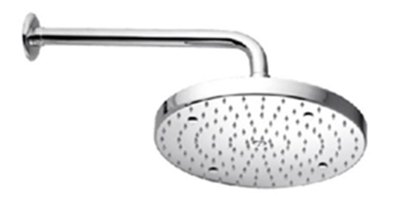 Nicolazzi Doccia верхний душ D 200x29 мм с настенным держателем L358 мм, цвет хром