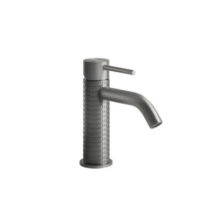 Gessi Meccanica Смеситель для раковины, без донного клапана, цвет: шлифованная сталь