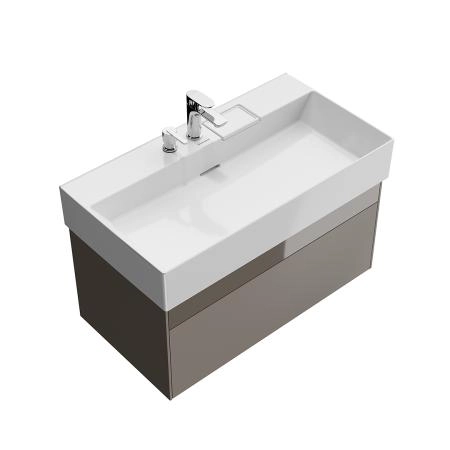Тумба Kerama Marazzi LOGICA ЛОДЖИКА LOG.90.2\SAN подвесная 2 ящика 90 см, песчаный