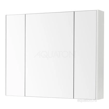 Зеркальный шкаф Aquaton Беверли 100 белый 1A237202BV010