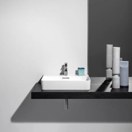 Laufen VAL Раковина 550х420х115мм с 1 отв. под смеситель, с покр. LLC, цвет: белый