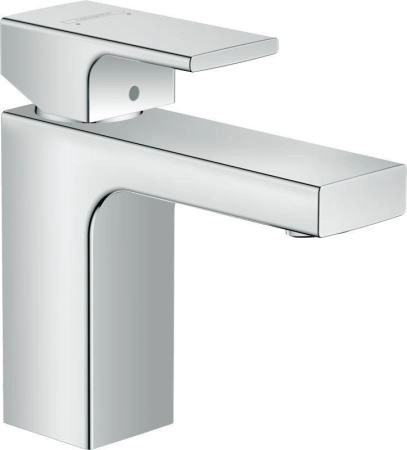 Hansgrohe 71561000 Vernis Shape Смеситель для раковины 95 мм, со сливным гарнитуром, хром