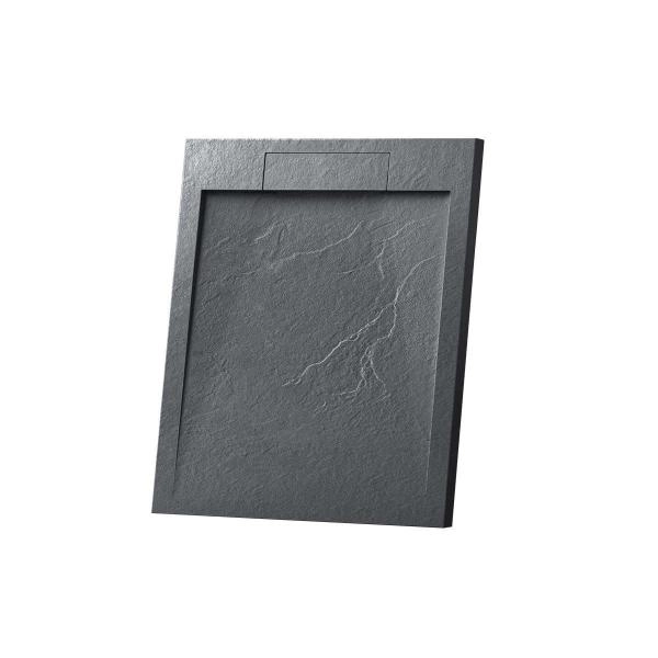 Поддон для душа Vincea из искусственного камня VST-4SRL9090A, 900*900*25, антрацит