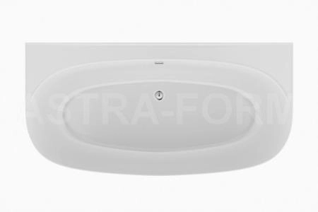Ванна Astra Form АТРИЯ 170х85 пристенная белая иск. камень