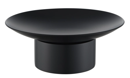 Мыльница Boheme Настольная Uno Black 10981-B