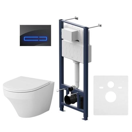 Комплект AM.PM Inspire IS450A38.501700 инсталляция с унитазом и клавишей