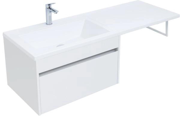 Тумба под раковину Aquanet Токио 68 белый (подвесная, 1 ящик)