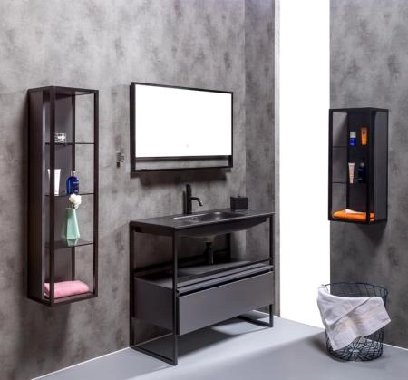 Ящик под консоль Boheme LOFT 100 Антрацит, 1 Полка Boheme 894-100-A