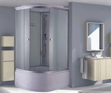 Душевая кабина Niagara Classic NG-2310-14R (1200х800х2150) высокий поддон(45см) стекло МАТОВОЕ