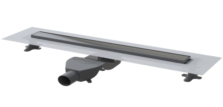 Душевой лоток Boheme Premium Linear 80см, нерж.сталь GUN METAL 982-80-GM