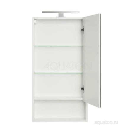 Зеркальный шкаф AQUATON Сканди 45 белый 1A252002SD010