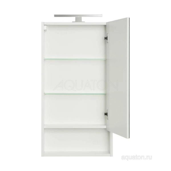 Зеркальный шкаф AQUATON Сканди 45 белый 1A252002SD010