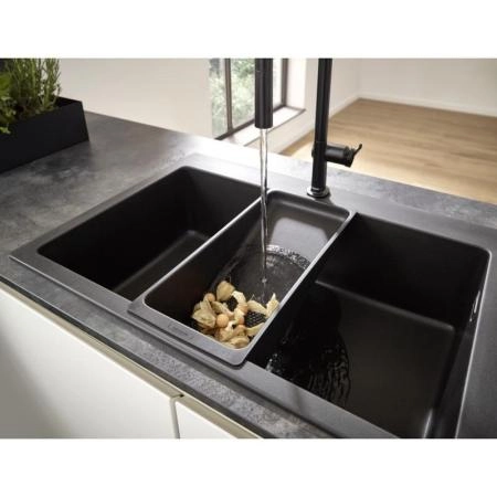 Hansgrohe 72800670 Talis M54 Смеситель для кухни 210 мм, выдвижной излив, 2 режима матовый черный
