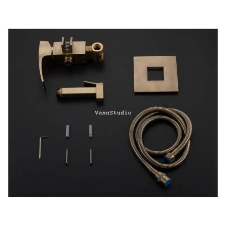 Гигиенический  душ Gappo G7207-4 встраиваемый, бронза