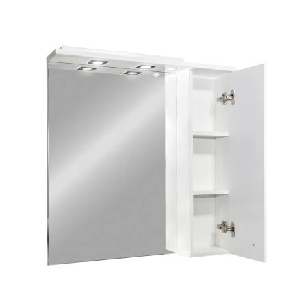 Зеркало-шкаф Comforty Сочи-80 00-00022034CF подвесноебелое