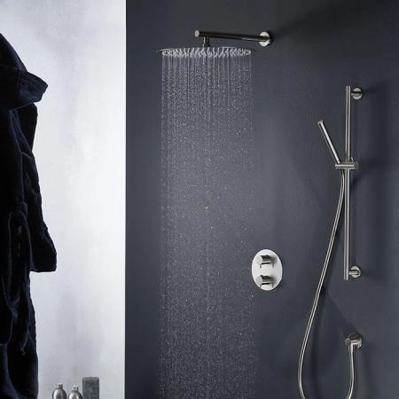 Newform X-Steel 316 Наружная часть для термостатического смесителя, с перекл до 5 источников (для 31061/31020/27888/27889) цвет: нержавеющая сталь
