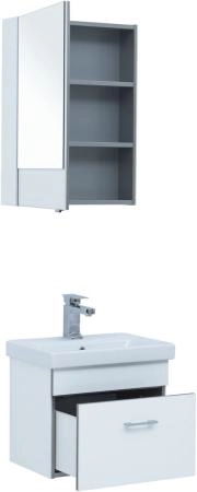 Тумба под раковину Aquanet Верона 50 (Moduo Slim) белый