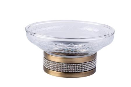 Настольная Мыльница Boheme ROYALE CRISTAL BR 10930-BR