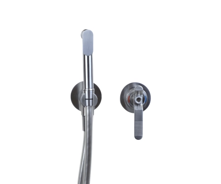 Гигиенический душ со смесителем1760 ЛОФТ 3253CC сатин