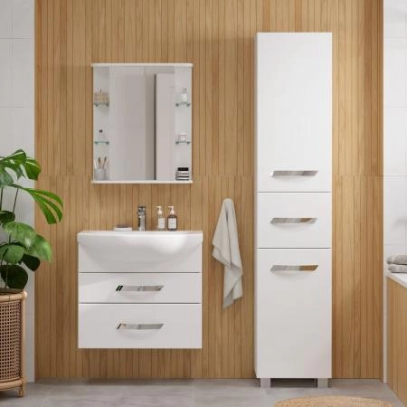 Тумба для ванной Volna Onda 60.2Y подвесная (Балтика) раковина отдельно