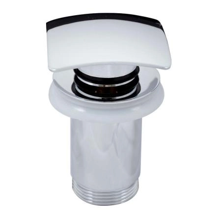 Слив для раковины, цвет CLICK-CLAK 5/4, квадратная крышка Rav Slezak MD0481 , цвет Хром