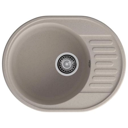 Кухонная мойка GranFest QUARZ 58, песочный